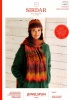 Knitting Pattern - Sirdar 10027 - Jewelspun Aran - Scarf & Hat